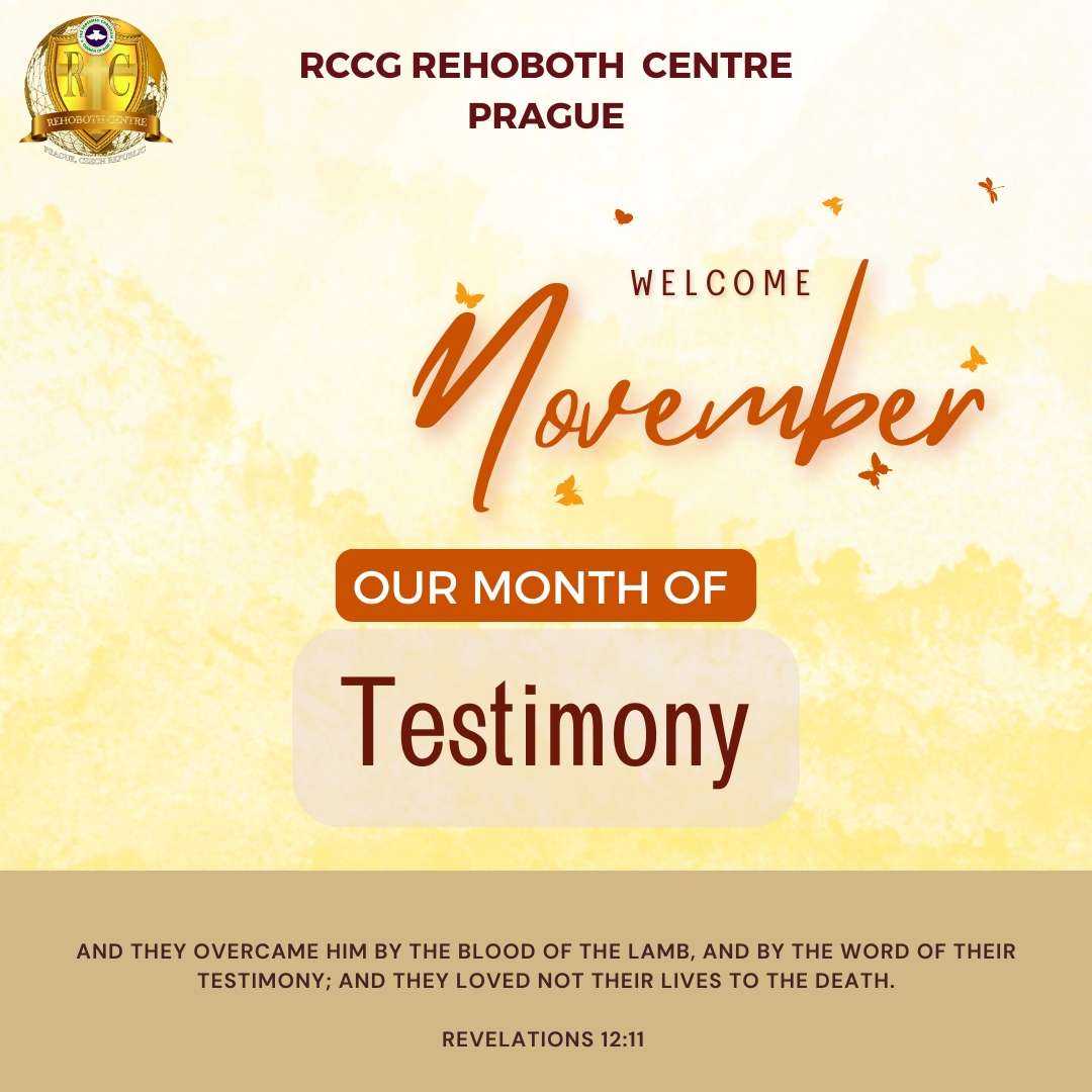 November: Our Month of Testimony